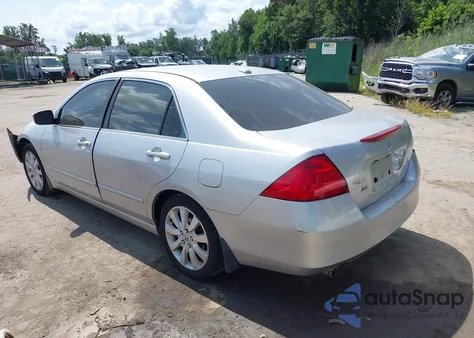 2007 Honda Accord 3.0 Ex из США, поврежденный, VIN 1HGCM66597A101924